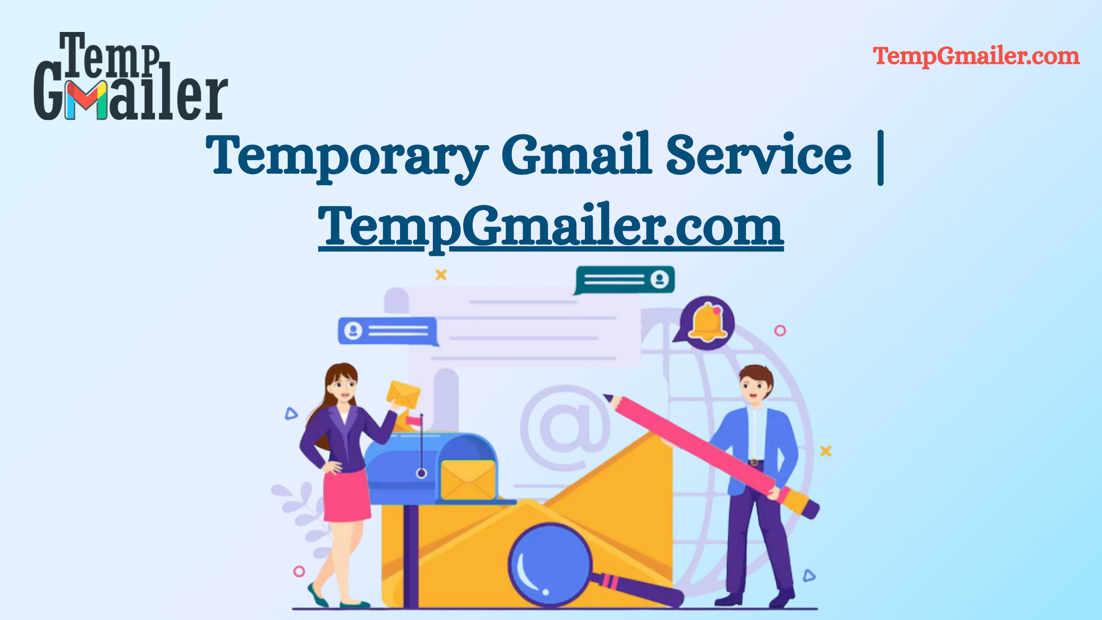 Temporary Gmail Service | TempGmailer.com